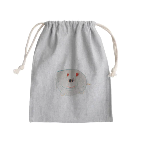 くものわたあめ屋さん Mini Drawstring Bag