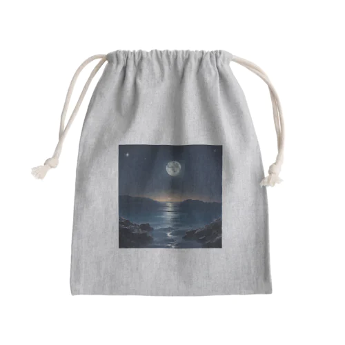 Sea of Fantasia(海洋の幻想） Mini Drawstring Bag