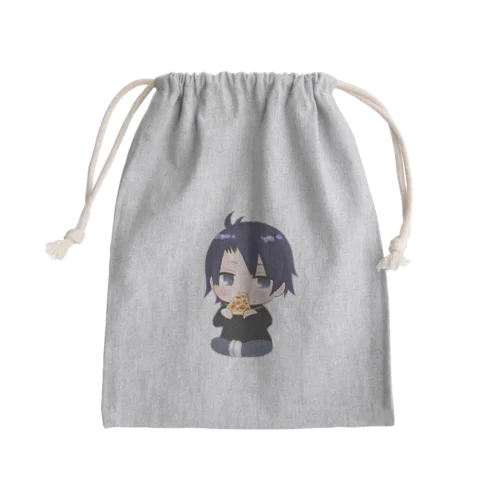 ちびでぷくん　 Mini Drawstring Bag