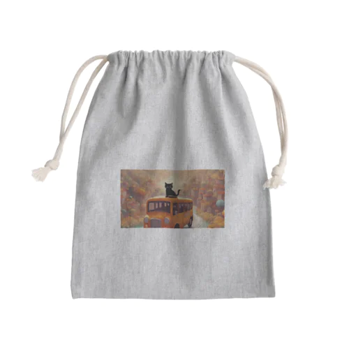 移住 Mini Drawstring Bag