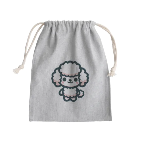 可愛すぎるトイプーさん Mini Drawstring Bag