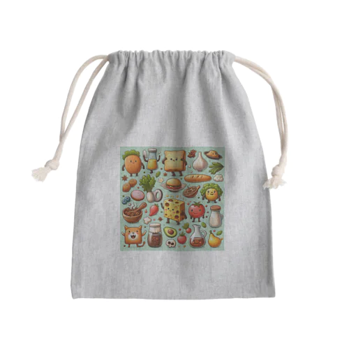 食材妖精 Mini Drawstring Bag