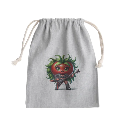 ヘビメタチックな、トマト娘 Mini Drawstring Bag