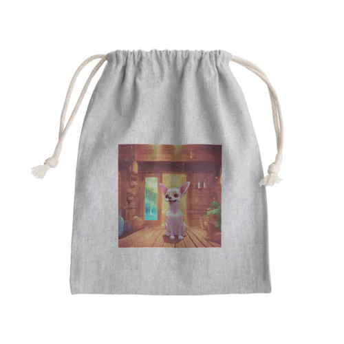 sauna animal ⑩ Mini Drawstring Bag