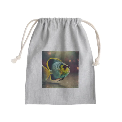 パリピ熱帯魚くん Mini Drawstring Bag