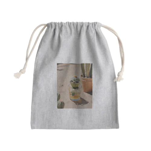 Vacations are there before you know it. Mini Drawstring Bag