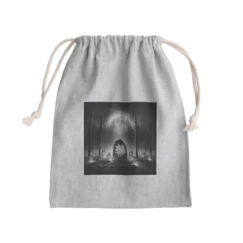 ルーン文字 Mini Drawstring Bag