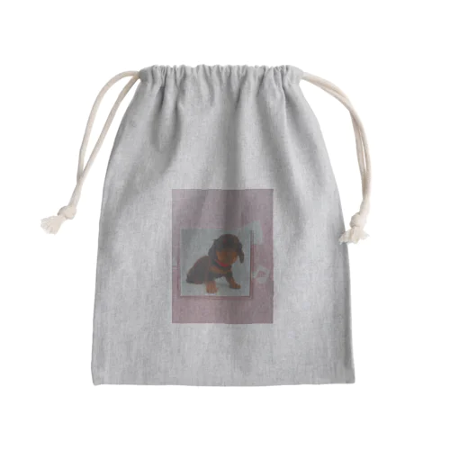 3か月 Mini Drawstring Bag