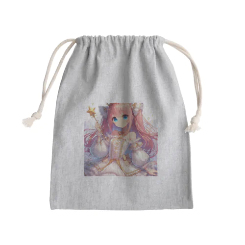 【可愛い】美少女魔法使い3 Mini Drawstring Bag