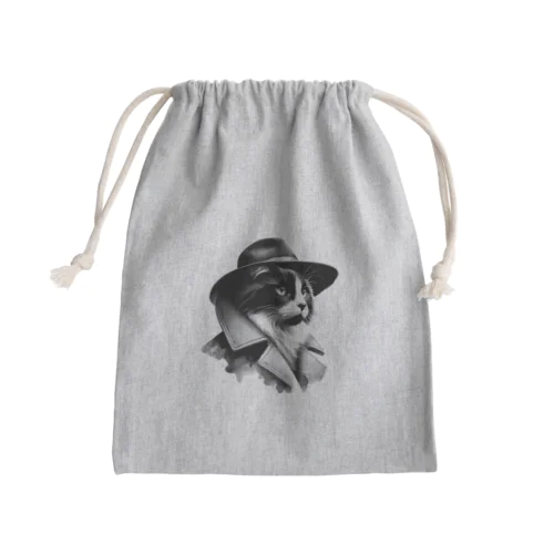 BOSS kitty Mini Drawstring Bag