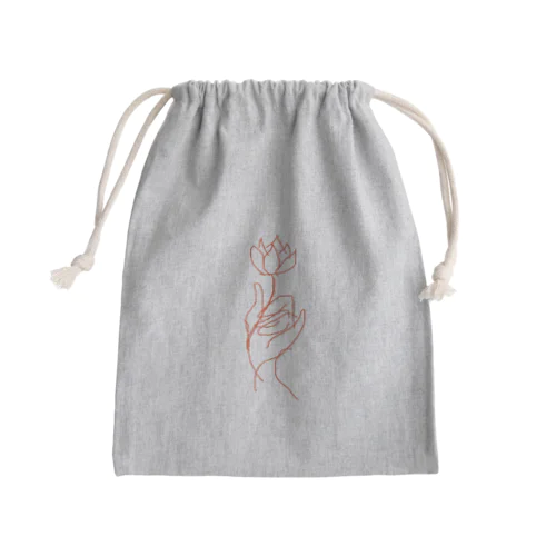 蓮華 Mini Drawstring Bag