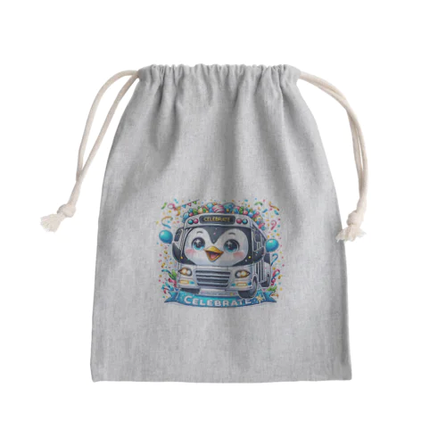 ペンギンバス Mini Drawstring Bag