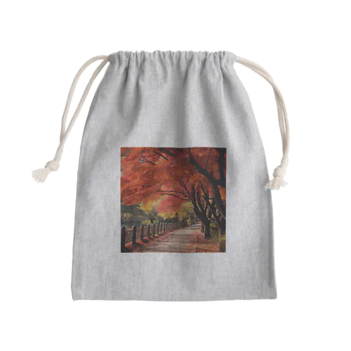 紅葉　なでしこ1478 Mini Drawstring Bag