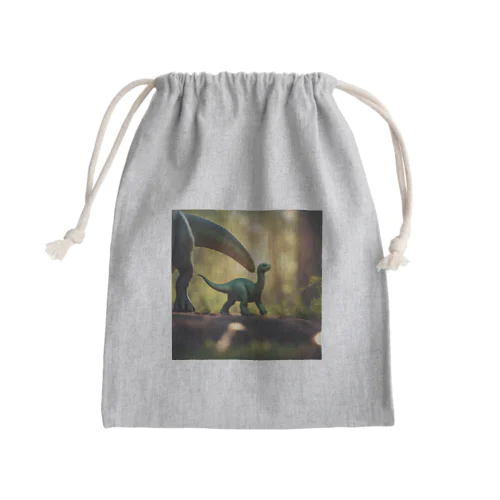 アパトサウルス Mini Drawstring Bag