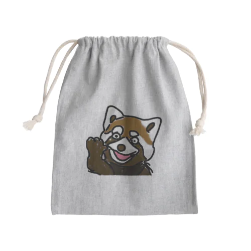 何でも入るよサコッシュ＆きんちゃく Mini Drawstring Bag