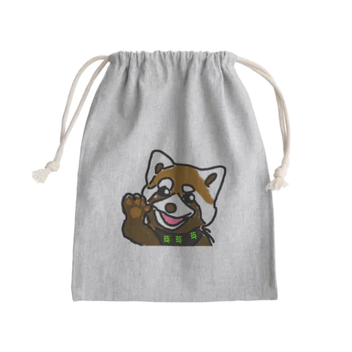 目がイッてない平凡なサコッシュ＆きんちゃく Mini Drawstring Bag