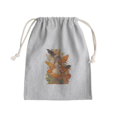 野菜娘　なでしこ1478 Mini Drawstring Bag