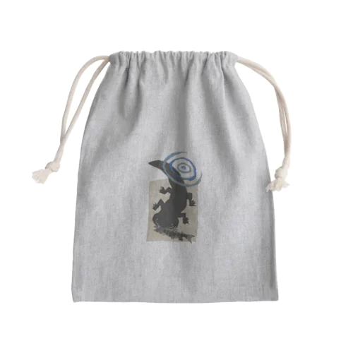 オオサンショウウオ Mini Drawstring Bag