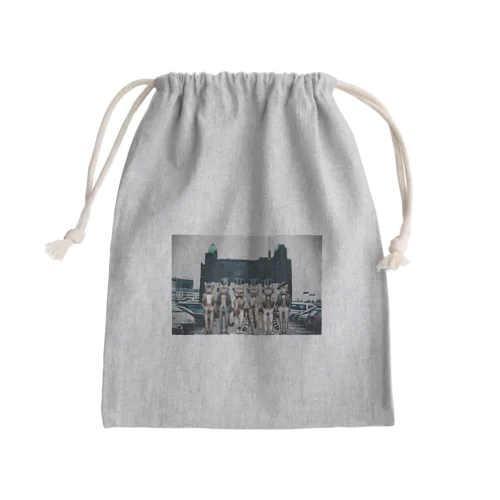 インテリニャンズ Mini Drawstring Bag