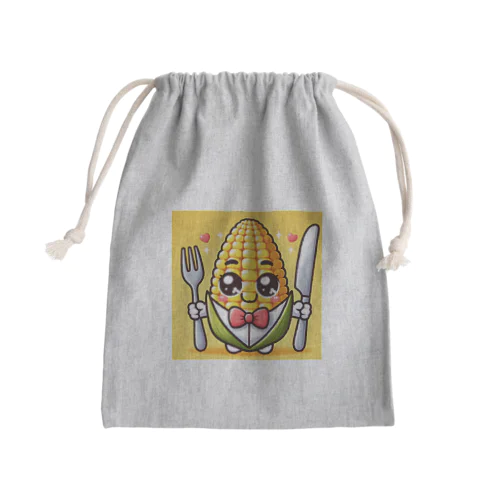 トウモロコシ Mini Drawstring Bag