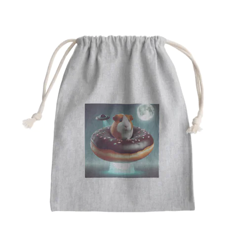 UFOモルモット Mini Drawstring Bag