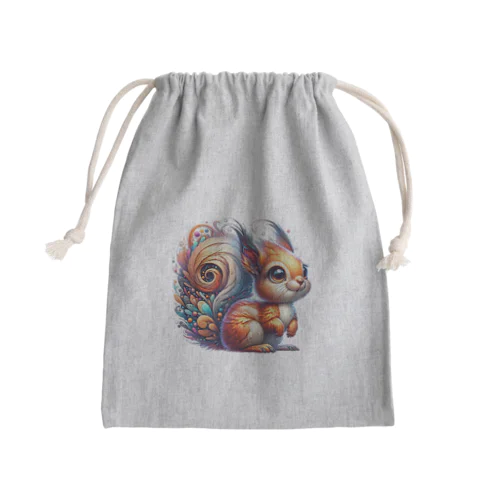 リスス Mini Drawstring Bag