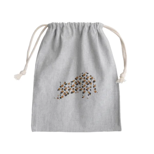 三毛ネコチャン Mini Drawstring Bag