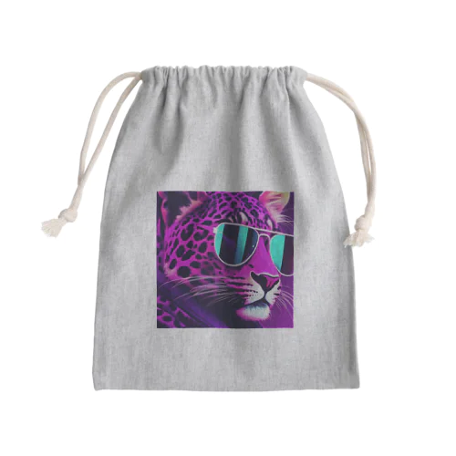 グラサン君 Mini Drawstring Bag