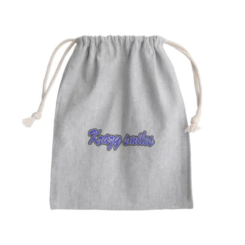 クレスマロゴ青グッズ Mini Drawstring Bag