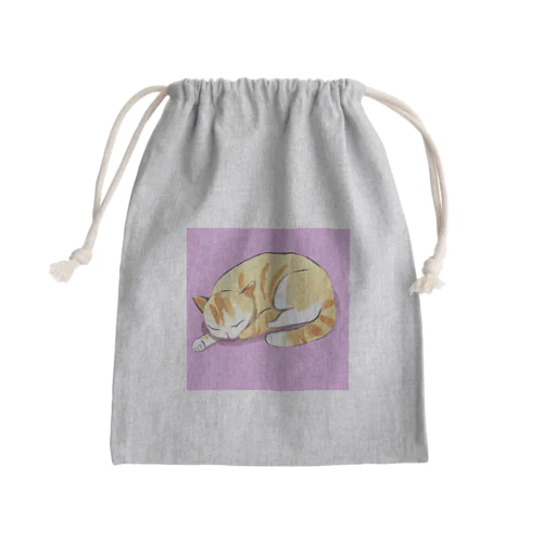 HIRUNENEKO① Mini Drawstring Bag