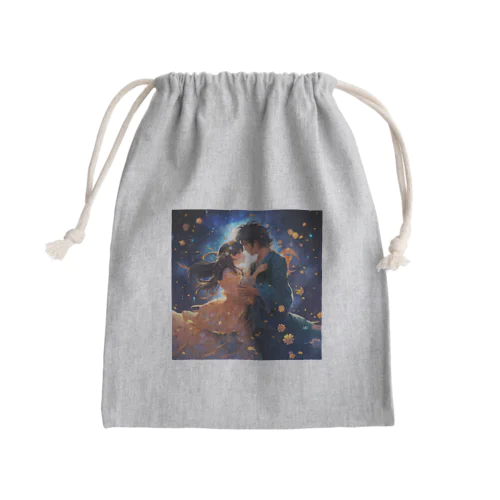 七夕の夜彦星と織り姫　なでしこ1478 Mini Drawstring Bag