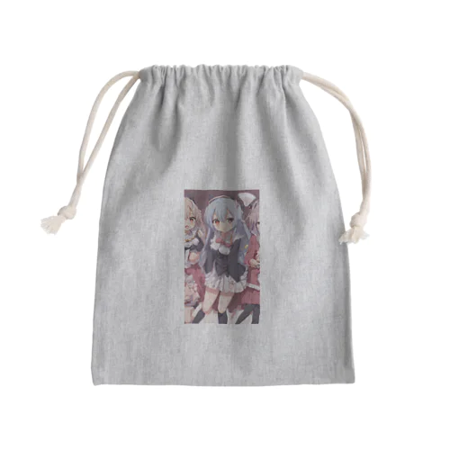 ツンデレちゃん妹達 Mini Drawstring Bag