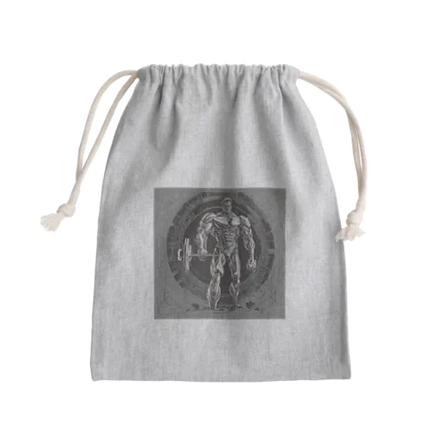 鋼の肉体 Mini Drawstring Bag