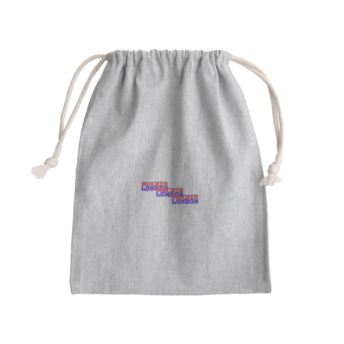 ブランドロゴアイテム Mini Drawstring Bag