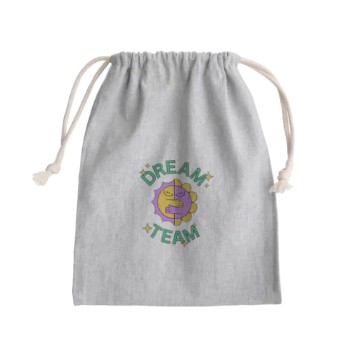 DREAM TEAM Mini Drawstring Bag