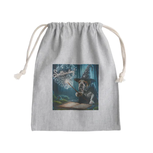 ブルくんが魅せる魔法の世界✨ Mini Drawstring Bag