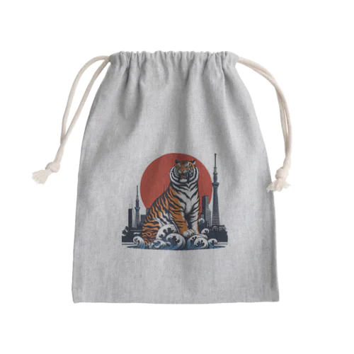 風格漂う王者の虎 Mini Drawstring Bag