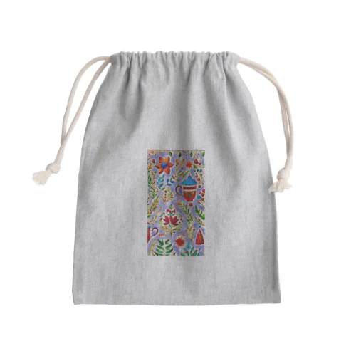 𝕿𝖍𝖊 𝕱𝖑𝖔𝖜𝖊𝖗 𝕻𝖔𝖊𝖙𝖗𝖞 𝕮𝖚𝖕 Mini Drawstring Bag