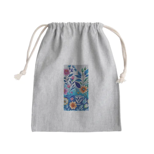 𝕿𝖍𝖊 𝕱𝖑𝖔𝖜𝖊𝖗 𝕻𝖔𝖊𝖙𝖗𝖞 𝕮𝖚𝖕 Mini Drawstring Bag