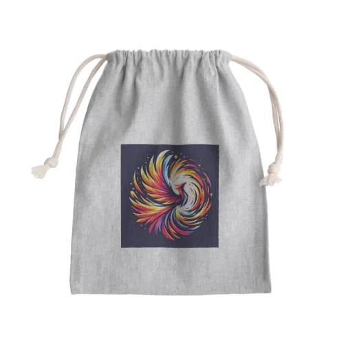 flame world Mini Drawstring Bag