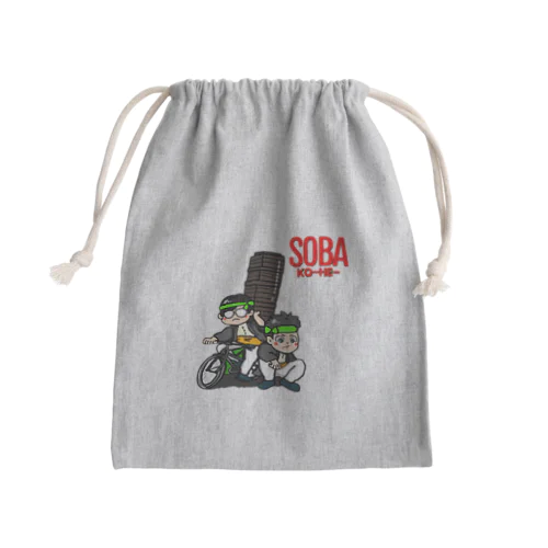 十兵衛井戸端会議の商材 Mini Drawstring Bag