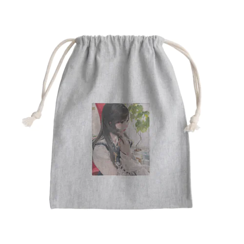 美少女シリーズ”なごみ” Mini Drawstring Bag