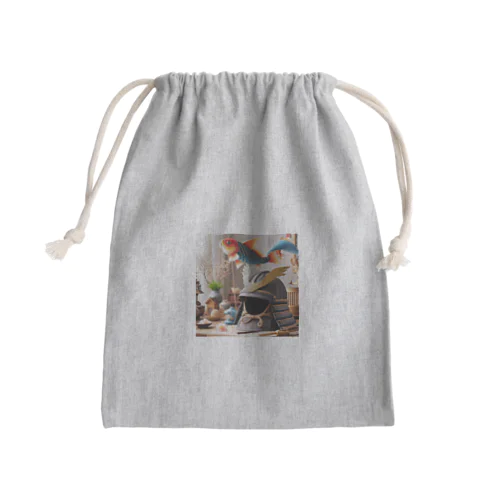 kabuto＆koi Mini Drawstring Bag