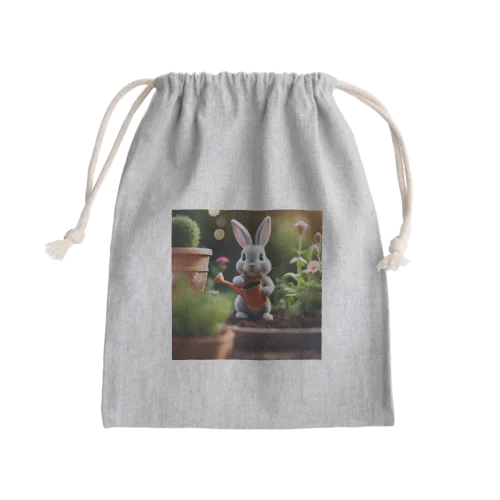 うさぎのMokoちゃん Mini Drawstring Bag