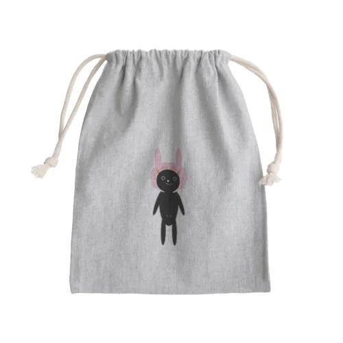 ウサギシャンプーハット Mini Drawstring Bag