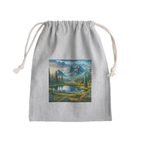 大自然の恵み　 Mini Drawstring Bag