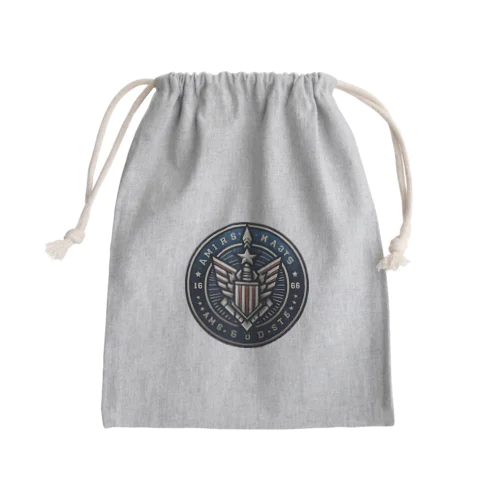 空を翔ける未来へ Mini Drawstring Bag