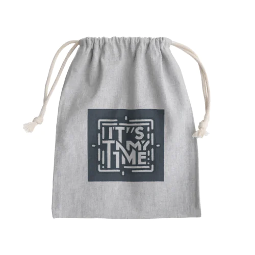 It's my time 2nd Mini Drawstring Bag