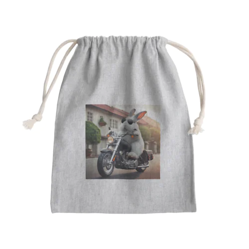 やんバニー　バイクver Mini Drawstring Bag