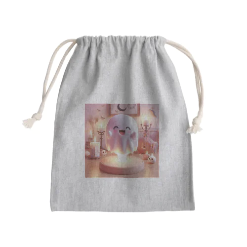 可愛いオバケ👻ちゃん💞 Mini Drawstring Bag